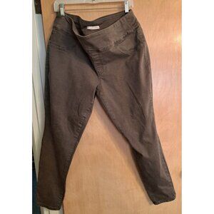 SO Olive Green Womens  Pull on Jeggings Jeans Leggings Stretch Pants 1X